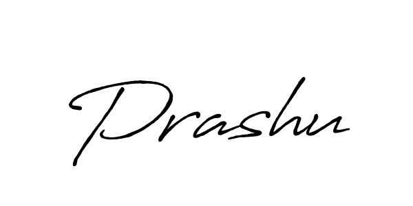How to make Prashu name signature. Use Antro_Vectra_Bolder style for creating short signs online. This is the latest handwritten sign. Prashu signature style 7 images and pictures png