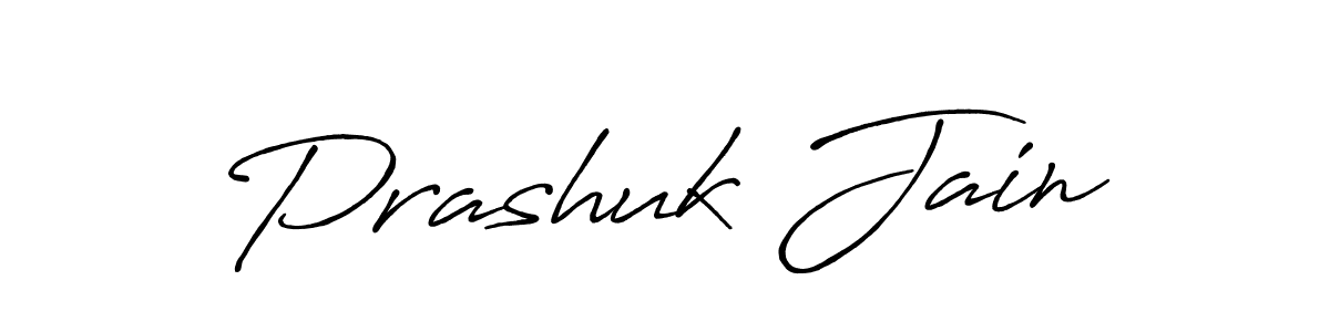 You can use this online signature creator to create a handwritten signature for the name Prashuk Jain. This is the best online autograph maker. Prashuk Jain signature style 7 images and pictures png