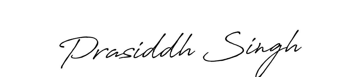 Also we have Prasiddh Singh name is the best signature style. Create professional handwritten signature collection using Antro_Vectra_Bolder autograph style. Prasiddh Singh signature style 7 images and pictures png