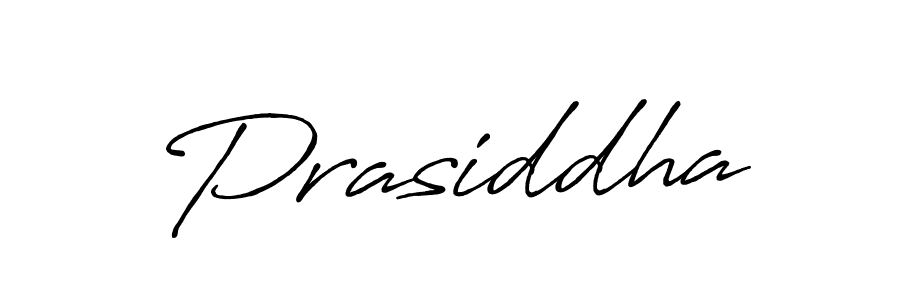 Use a signature maker to create a handwritten signature online. With this signature software, you can design (Antro_Vectra_Bolder) your own signature for name Prasiddha. Prasiddha signature style 7 images and pictures png