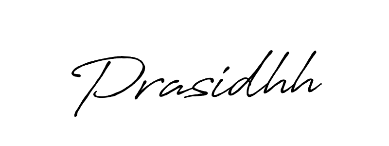 Prasidhh stylish signature style. Best Handwritten Sign (Antro_Vectra_Bolder) for my name. Handwritten Signature Collection Ideas for my name Prasidhh. Prasidhh signature style 7 images and pictures png