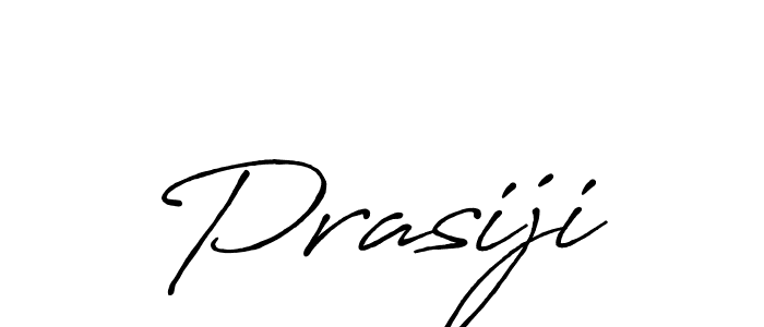 if you are searching for the best signature style for your name Prasiji. so please give up your signature search. here we have designed multiple signature styles  using Antro_Vectra_Bolder. Prasiji signature style 7 images and pictures png