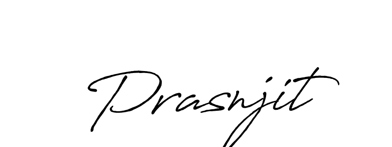 Also we have Prasnjit name is the best signature style. Create professional handwritten signature collection using Antro_Vectra_Bolder autograph style. Prasnjit signature style 7 images and pictures png