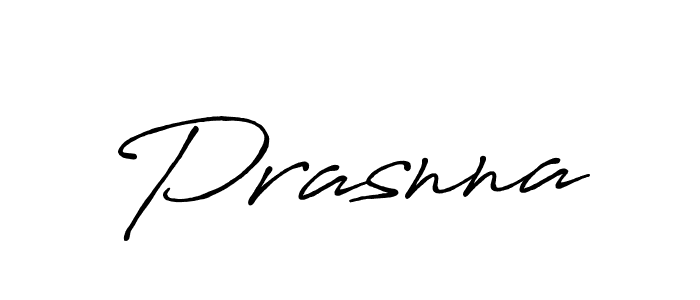 Also we have Prasnna name is the best signature style. Create professional handwritten signature collection using Antro_Vectra_Bolder autograph style. Prasnna signature style 7 images and pictures png