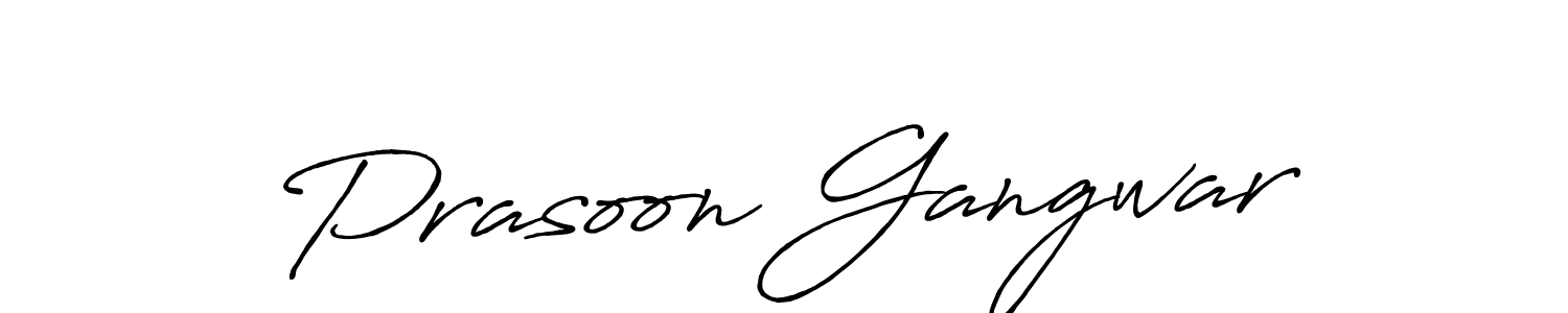 Once you've used our free online signature maker to create your best signature Antro_Vectra_Bolder style, it's time to enjoy all of the benefits that Prasoon Gangwar name signing documents. Prasoon Gangwar signature style 7 images and pictures png