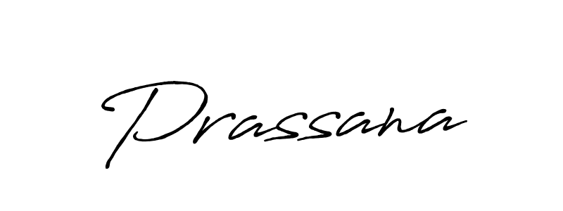 Use a signature maker to create a handwritten signature online. With this signature software, you can design (Antro_Vectra_Bolder) your own signature for name Prassana. Prassana signature style 7 images and pictures png