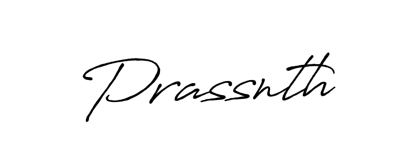 Make a beautiful signature design for name Prassnth. Use this online signature maker to create a handwritten signature for free. Prassnth signature style 7 images and pictures png