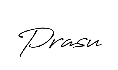 You should practise on your own different ways (Antro_Vectra_Bolder) to write your name (Prasu) in signature. don't let someone else do it for you. Prasu signature style 7 images and pictures png