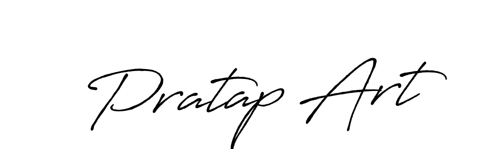 The best way (Antro_Vectra_Bolder) to make a short signature is to pick only two or three words in your name. The name Pratap Art include a total of six letters. For converting this name. Pratap Art signature style 7 images and pictures png