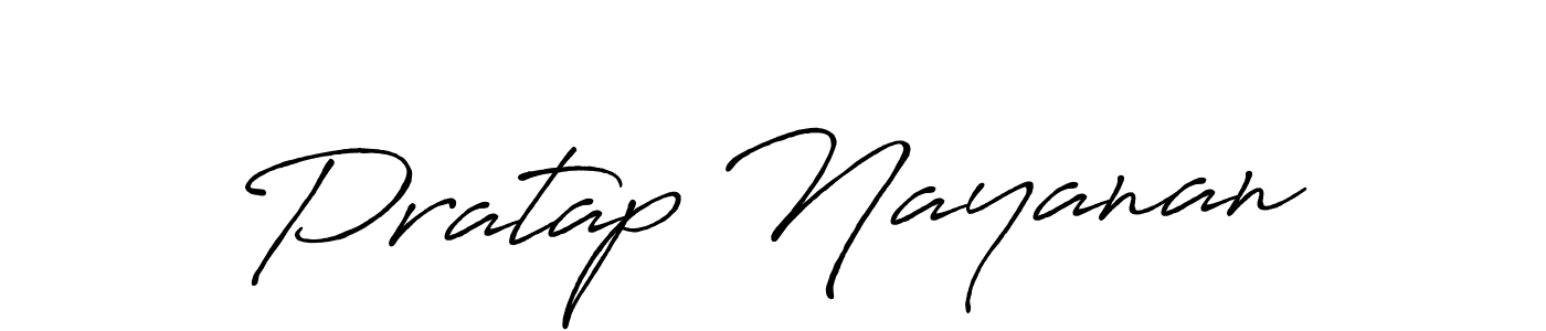 Pratap Nayanan stylish signature style. Best Handwritten Sign (Antro_Vectra_Bolder) for my name. Handwritten Signature Collection Ideas for my name Pratap Nayanan. Pratap Nayanan signature style 7 images and pictures png