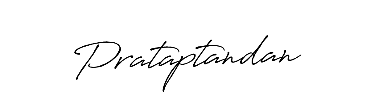 Also You can easily find your signature by using the search form. We will create Prataptandan name handwritten signature images for you free of cost using Antro_Vectra_Bolder sign style. Prataptandan signature style 7 images and pictures png