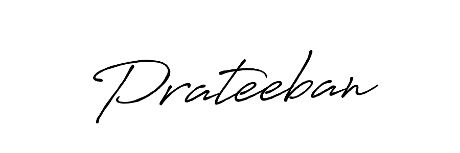 Make a beautiful signature design for name Prateeban. With this signature (Antro_Vectra_Bolder) style, you can create a handwritten signature for free. Prateeban signature style 7 images and pictures png