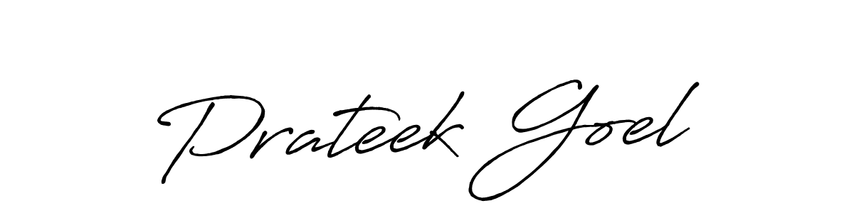 You can use this online signature creator to create a handwritten signature for the name Prateek Goel. This is the best online autograph maker. Prateek Goel signature style 7 images and pictures png