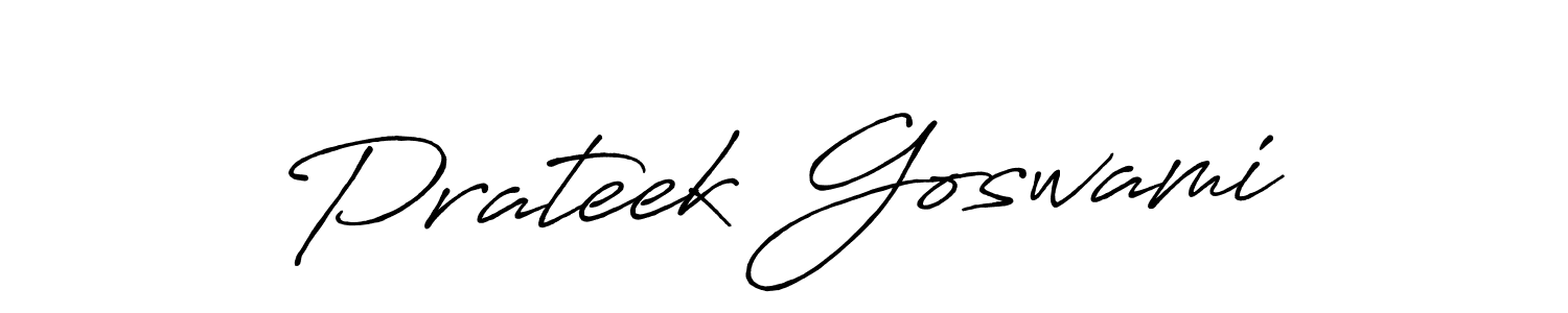 Also You can easily find your signature by using the search form. We will create Prateek Goswami name handwritten signature images for you free of cost using Antro_Vectra_Bolder sign style. Prateek Goswami signature style 7 images and pictures png