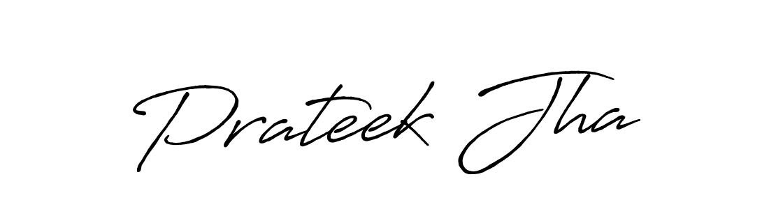 Make a beautiful signature design for name Prateek Jha. Use this online signature maker to create a handwritten signature for free. Prateek Jha signature style 7 images and pictures png