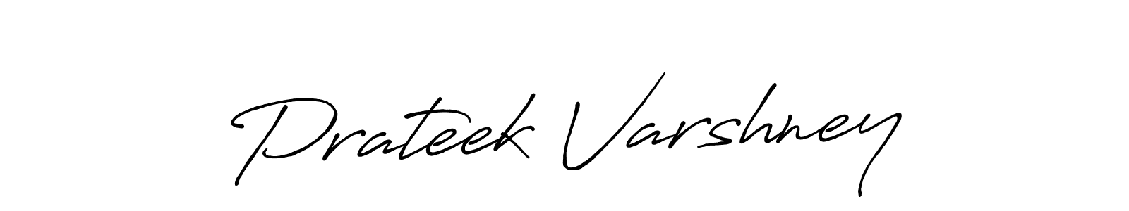 Antro_Vectra_Bolder is a professional signature style that is perfect for those who want to add a touch of class to their signature. It is also a great choice for those who want to make their signature more unique. Get Prateek Varshney name to fancy signature for free. Prateek Varshney signature style 7 images and pictures png