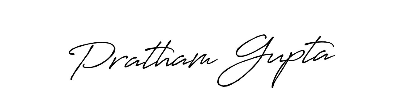 It looks lik you need a new signature style for name Pratham Gupta. Design unique handwritten (Antro_Vectra_Bolder) signature with our free signature maker in just a few clicks. Pratham Gupta signature style 7 images and pictures png