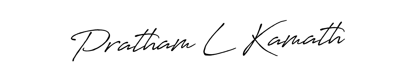 You can use this online signature creator to create a handwritten signature for the name Pratham L Kamath. This is the best online autograph maker. Pratham L Kamath signature style 7 images and pictures png