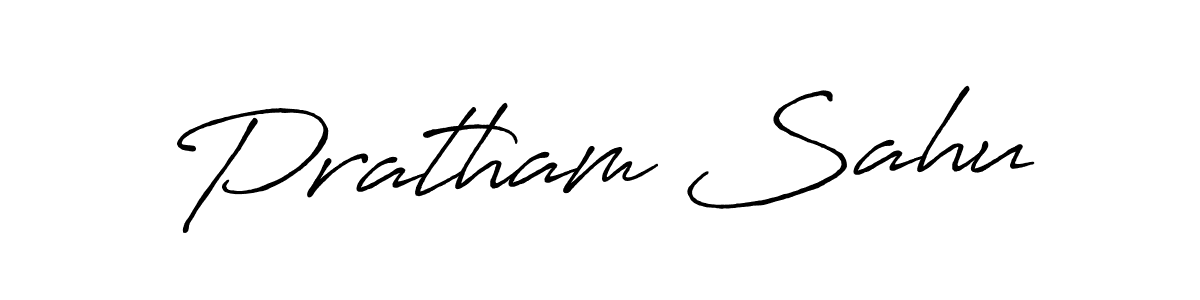 Once you've used our free online signature maker to create your best signature Antro_Vectra_Bolder style, it's time to enjoy all of the benefits that Pratham Sahu name signing documents. Pratham Sahu signature style 7 images and pictures png