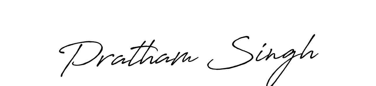 It looks lik you need a new signature style for name Pratham Singh. Design unique handwritten (Antro_Vectra_Bolder) signature with our free signature maker in just a few clicks. Pratham Singh signature style 7 images and pictures png