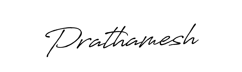 Make a beautiful signature design for name Prathamesh. With this signature (Antro_Vectra_Bolder) style, you can create a handwritten signature for free. Prathamesh signature style 7 images and pictures png