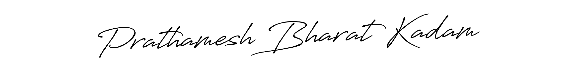 Design your own signature with our free online signature maker. With this signature software, you can create a handwritten (Antro_Vectra_Bolder) signature for name Prathamesh Bharat Kadam. Prathamesh Bharat Kadam signature style 7 images and pictures png