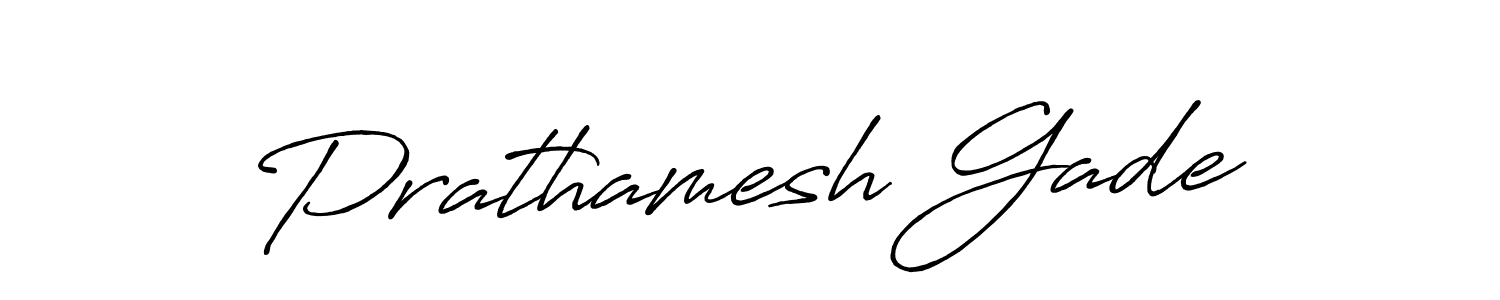 It looks lik you need a new signature style for name Prathamesh Gade. Design unique handwritten (Antro_Vectra_Bolder) signature with our free signature maker in just a few clicks. Prathamesh Gade signature style 7 images and pictures png