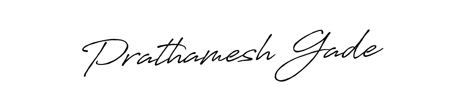 It looks lik you need a new signature style for name Prathamesh Gade. Design unique handwritten (Antro_Vectra_Bolder) signature with our free signature maker in just a few clicks. Prathamesh Gade signature style 7 images and pictures png