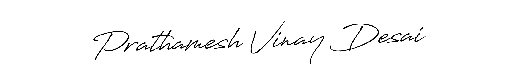 How to make Prathamesh Vinay Desai signature? Antro_Vectra_Bolder is a professional autograph style. Create handwritten signature for Prathamesh Vinay Desai name. Prathamesh Vinay Desai signature style 7 images and pictures png