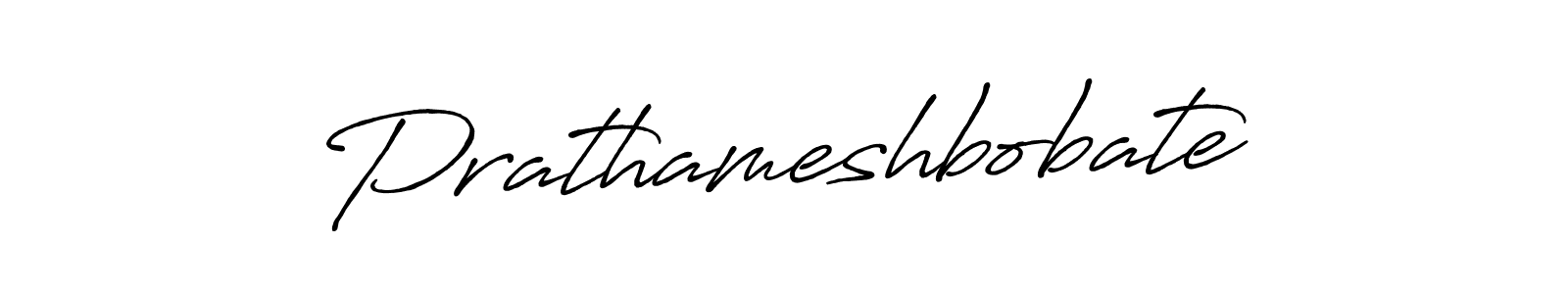 Design your own signature with our free online signature maker. With this signature software, you can create a handwritten (Antro_Vectra_Bolder) signature for name Prathameshbobate. Prathameshbobate signature style 7 images and pictures png