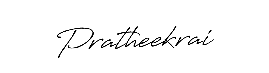 It looks lik you need a new signature style for name Pratheekrai. Design unique handwritten (Antro_Vectra_Bolder) signature with our free signature maker in just a few clicks. Pratheekrai signature style 7 images and pictures png