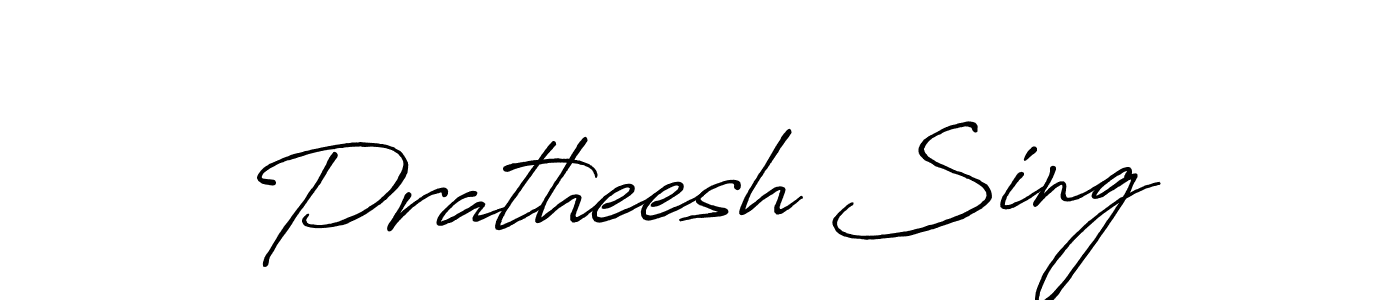 Make a short Pratheesh Sing signature style. Manage your documents anywhere anytime using Antro_Vectra_Bolder. Create and add eSignatures, submit forms, share and send files easily. Pratheesh Sing signature style 7 images and pictures png