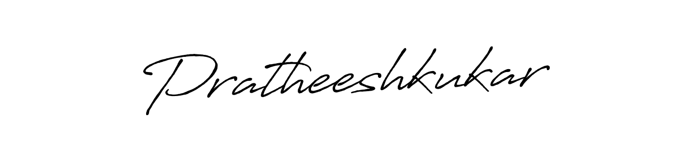 Make a beautiful signature design for name Pratheeshkukar. With this signature (Antro_Vectra_Bolder) style, you can create a handwritten signature for free. Pratheeshkukar signature style 7 images and pictures png