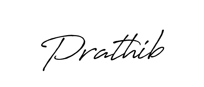 Prathib stylish signature style. Best Handwritten Sign (Antro_Vectra_Bolder) for my name. Handwritten Signature Collection Ideas for my name Prathib. Prathib signature style 7 images and pictures png