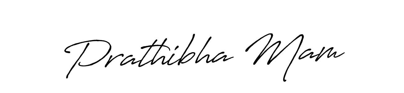 Similarly Antro_Vectra_Bolder is the best handwritten signature design. Signature creator online .You can use it as an online autograph creator for name Prathibha Mam. Prathibha Mam signature style 7 images and pictures png
