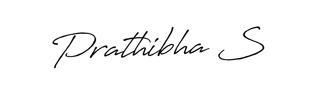 Also we have Prathibha S name is the best signature style. Create professional handwritten signature collection using Antro_Vectra_Bolder autograph style. Prathibha S signature style 7 images and pictures png