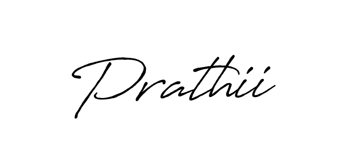 How to make Prathii signature? Antro_Vectra_Bolder is a professional autograph style. Create handwritten signature for Prathii name. Prathii signature style 7 images and pictures png