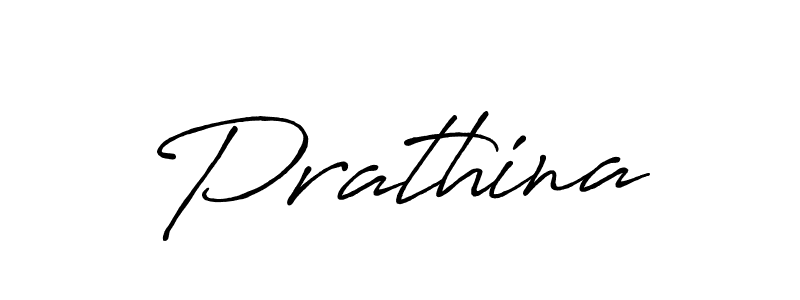 Design your own signature with our free online signature maker. With this signature software, you can create a handwritten (Antro_Vectra_Bolder) signature for name Prathina. Prathina signature style 7 images and pictures png