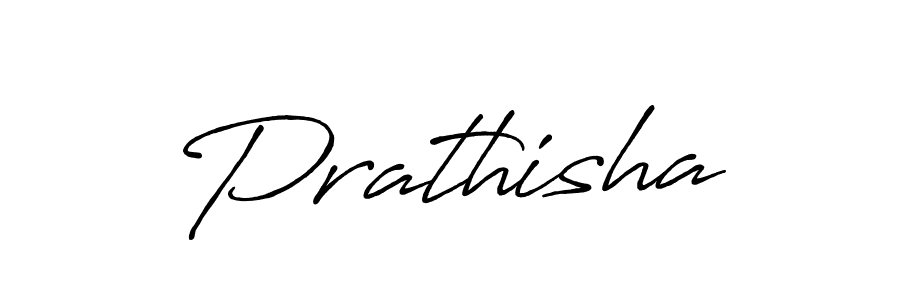 How to make Prathisha name signature. Use Antro_Vectra_Bolder style for creating short signs online. This is the latest handwritten sign. Prathisha signature style 7 images and pictures png