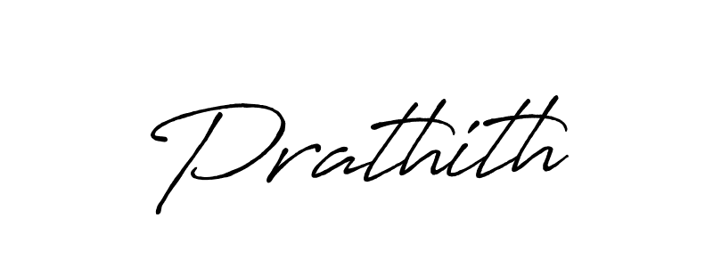 Make a beautiful signature design for name Prathith. With this signature (Antro_Vectra_Bolder) style, you can create a handwritten signature for free. Prathith signature style 7 images and pictures png