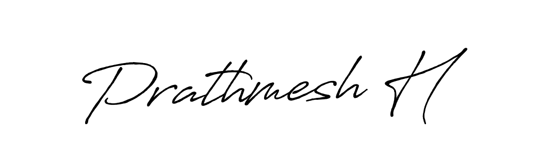 if you are searching for the best signature style for your name Prathmesh H. so please give up your signature search. here we have designed multiple signature styles  using Antro_Vectra_Bolder. Prathmesh H signature style 7 images and pictures png