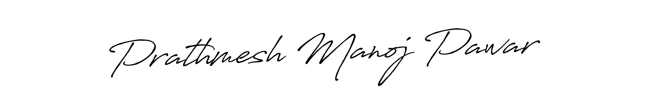 Use a signature maker to create a handwritten signature online. With this signature software, you can design (Antro_Vectra_Bolder) your own signature for name Prathmesh Manoj Pawar. Prathmesh Manoj Pawar signature style 7 images and pictures png