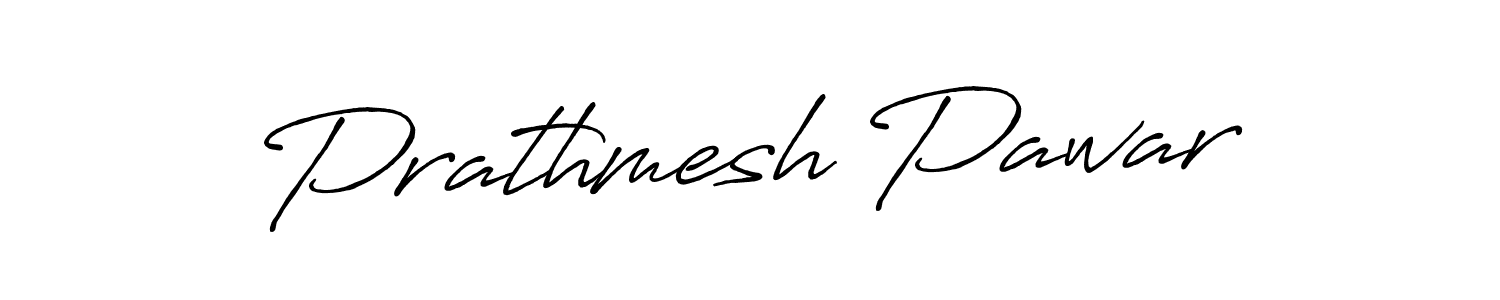 Design your own signature with our free online signature maker. With this signature software, you can create a handwritten (Antro_Vectra_Bolder) signature for name Prathmesh Pawar. Prathmesh Pawar signature style 7 images and pictures png