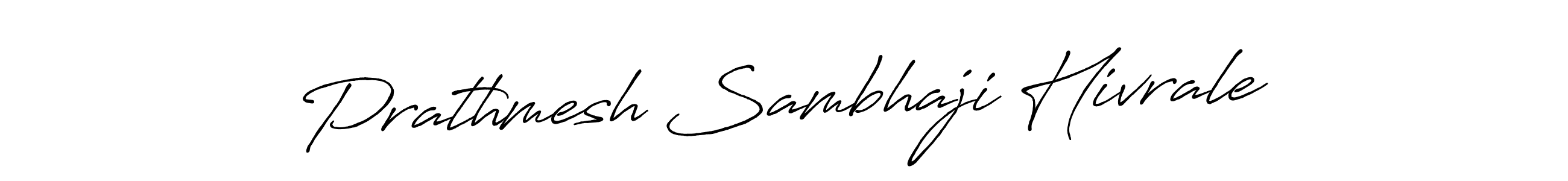 Prathmesh Sambhaji Hivrale stylish signature style. Best Handwritten Sign (Antro_Vectra_Bolder) for my name. Handwritten Signature Collection Ideas for my name Prathmesh Sambhaji Hivrale. Prathmesh Sambhaji Hivrale signature style 7 images and pictures png