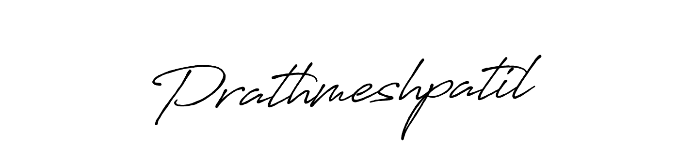 How to make Prathmeshpatil name signature. Use Antro_Vectra_Bolder style for creating short signs online. This is the latest handwritten sign. Prathmeshpatil signature style 7 images and pictures png