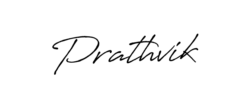 Prathvik stylish signature style. Best Handwritten Sign (Antro_Vectra_Bolder) for my name. Handwritten Signature Collection Ideas for my name Prathvik. Prathvik signature style 7 images and pictures png