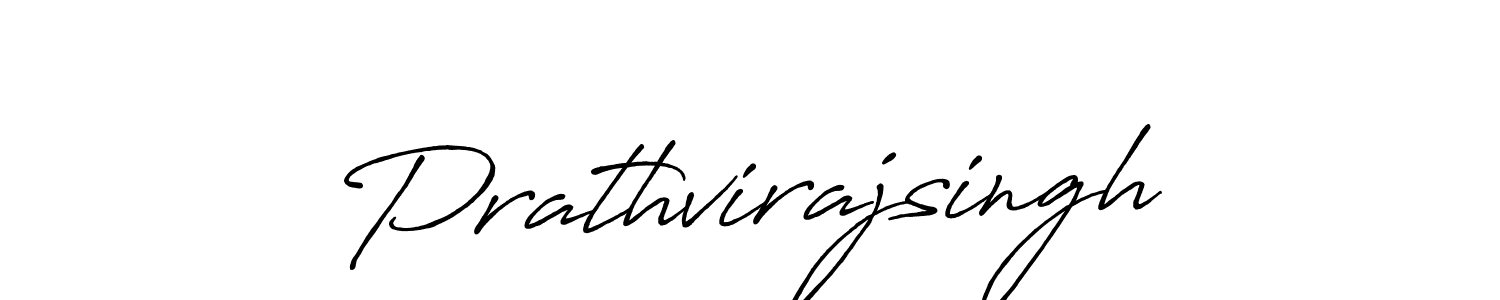 Create a beautiful signature design for name Prathvirajsingh. With this signature (Antro_Vectra_Bolder) fonts, you can make a handwritten signature for free. Prathvirajsingh signature style 7 images and pictures png