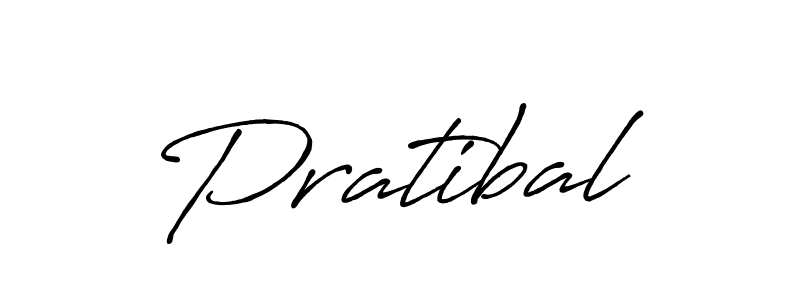 Create a beautiful signature design for name Pratibal. With this signature (Antro_Vectra_Bolder) fonts, you can make a handwritten signature for free. Pratibal signature style 7 images and pictures png