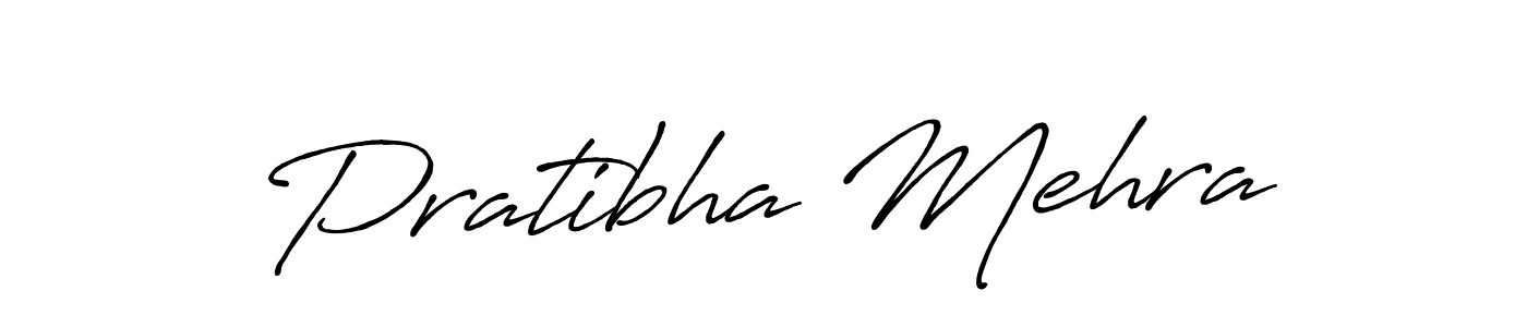It looks lik you need a new signature style for name Pratibha Mehra. Design unique handwritten (Antro_Vectra_Bolder) signature with our free signature maker in just a few clicks. Pratibha Mehra signature style 7 images and pictures png