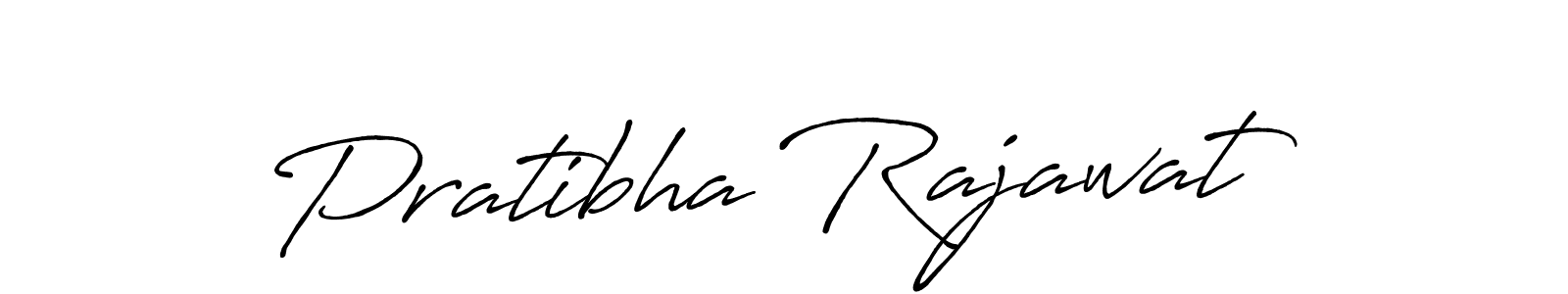 Design your own signature with our free online signature maker. With this signature software, you can create a handwritten (Antro_Vectra_Bolder) signature for name Pratibha Rajawat. Pratibha Rajawat signature style 7 images and pictures png